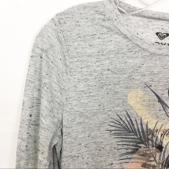 New Roxy Ray Of Sun Knotted Long Sleeve Tee Small - Picture 5 of 8